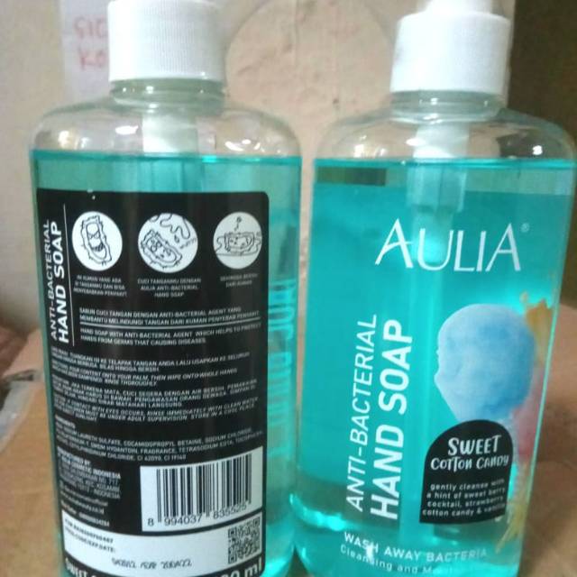 Hand Soap gel 500ml Aulia Hand Soap BPOM