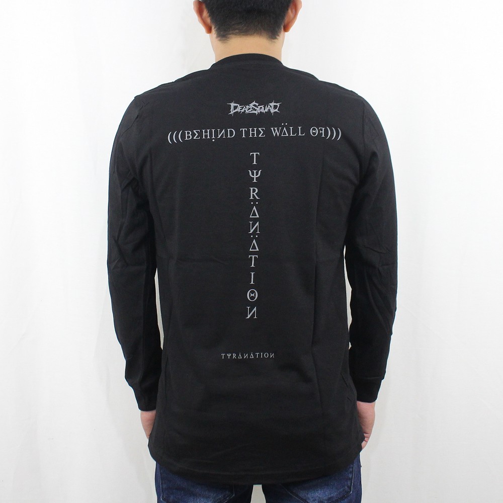 BAJU MUSIK DEADSQUAD LENGAN PANJANG 02 SIZE L XL XXL  - BAJU LENGAN PANJANG DEADSQUAD - LONGSLEEVE PRIA MUSIK - LONGSLEEVE MUSIK - BAJU MUSIK LENGAN PANJANG - BURGERKILL - JASAD - JERUJI - IRON MAIDEN - BLACK SABATH