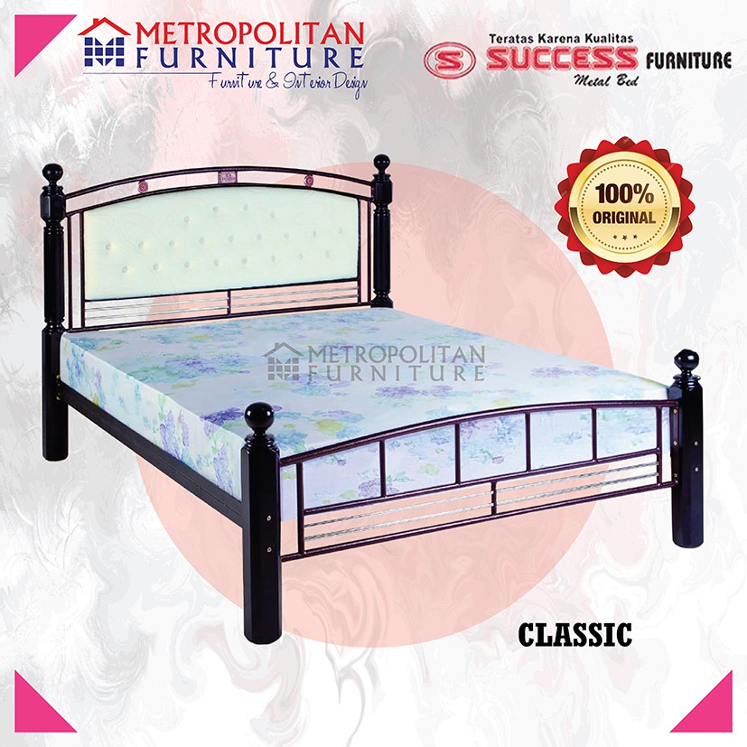 Success Tempat Tidur / Ranjang Besi - Classic