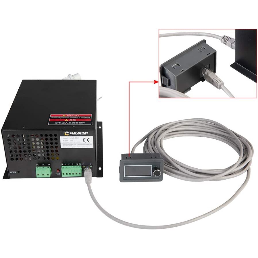 Original Cloudray LCD Display Current Meter MYJG 100W/150W CO2 Laser