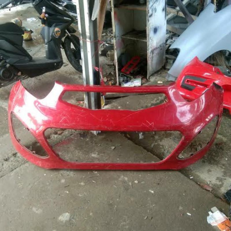 bumper depan kia picanto 2012