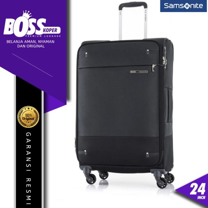 KOPER 24 INCH SAMSONITE (BASE BOOST) SOFTCASE MEDIUM SUPER RINGAN TSA DDF2354354