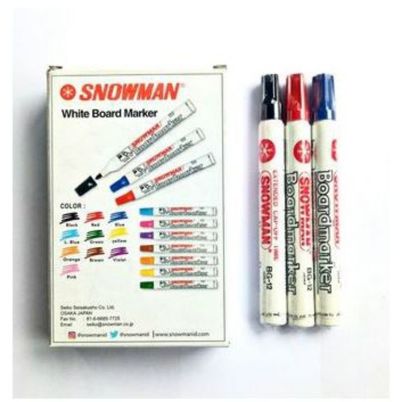 Spidol WhiteBoard Snowman