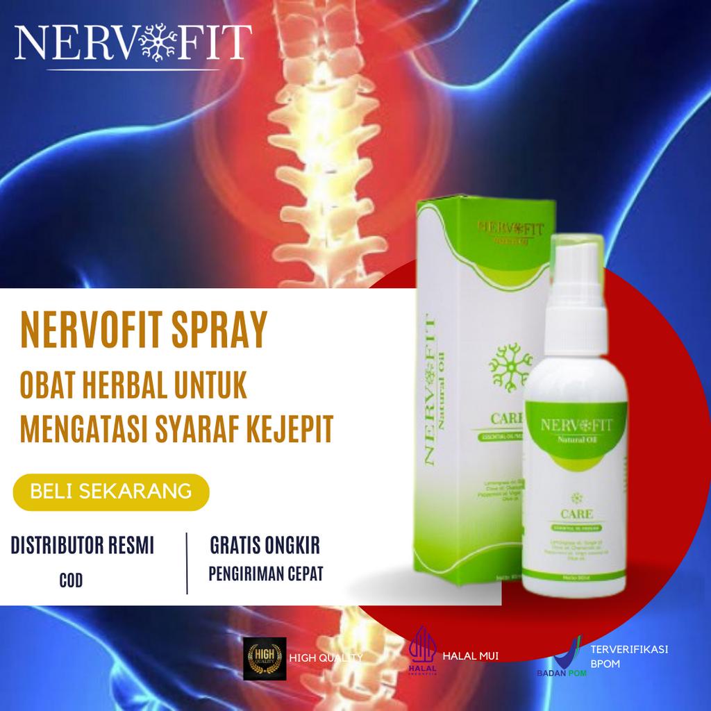 Obat Asam Urat Rematik Nyeri Sendi NERVOFIT SPRAY ASLI BPOM