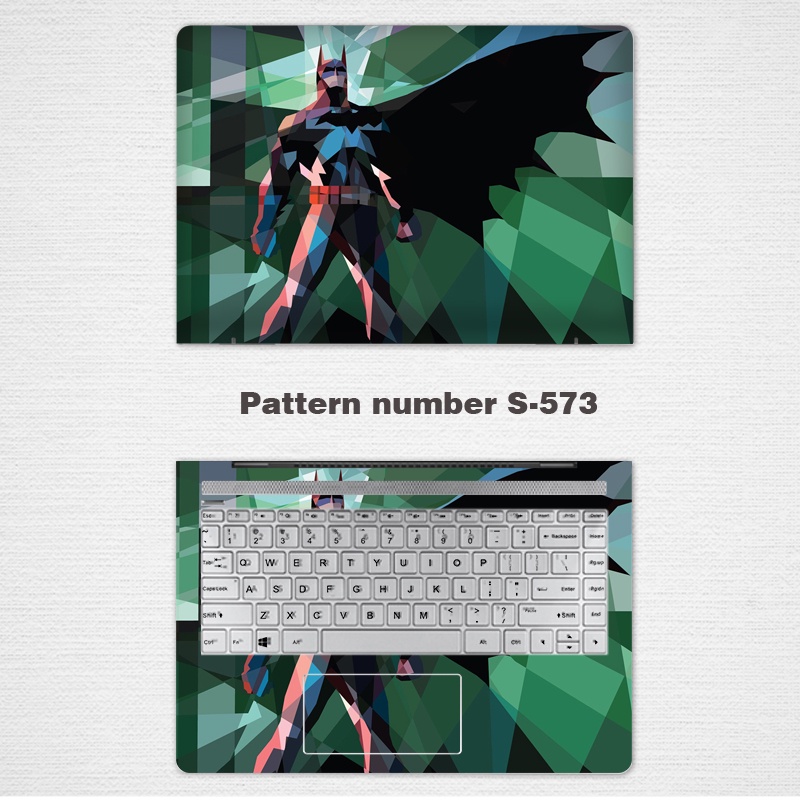 2 Pcs Stiker Pelindung Laptop Universal Bahan VINYL Motif Naga Ukuran 12 13 14 15.6 Inch DELL Vostro 15 3510 Latitude 14-5000