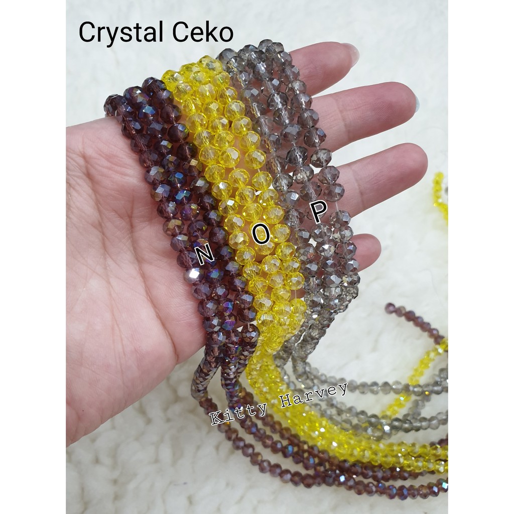 Crystal Ceko 6mm &amp; 8mm