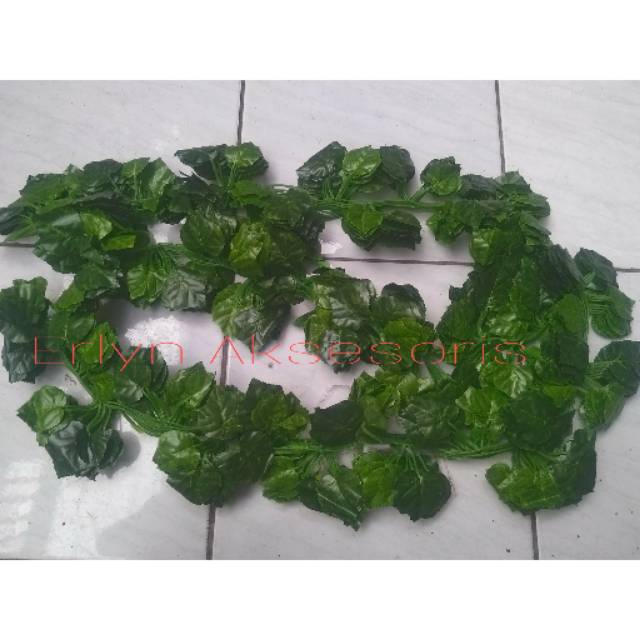 Daun Rambat/ Daun plastik Anggur Kecil