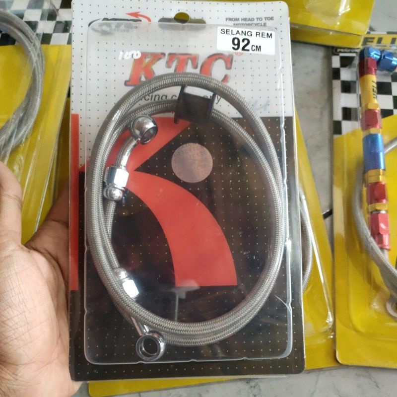Selang Rem Depan KTC PSI Hell Nissin Earls Switch Ka kra panjang 95cm Beat Scoopy Vario Mio Supra Ju