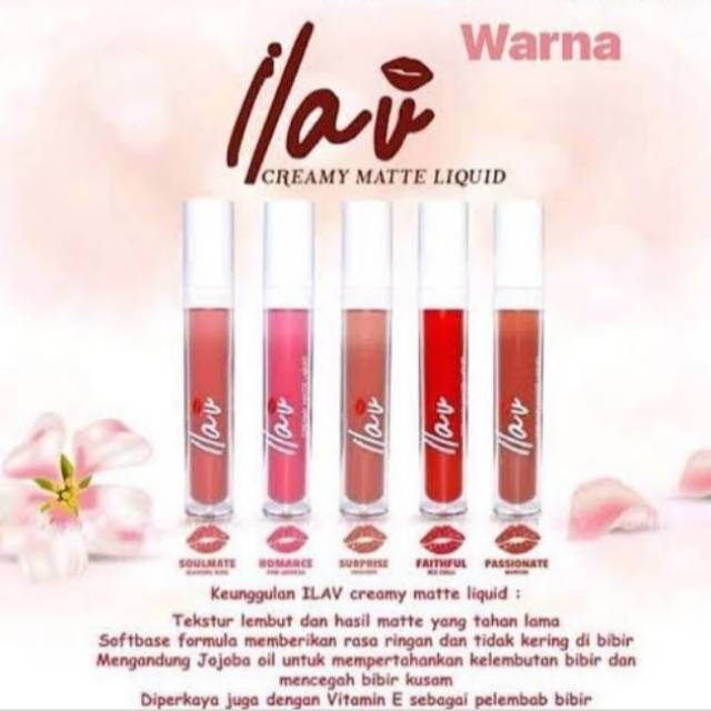 ILAV lipstik produk HWI original