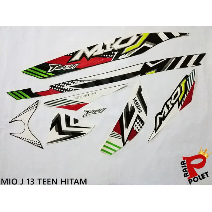 List body polet striping sticker motor MIO J TEEN 2013