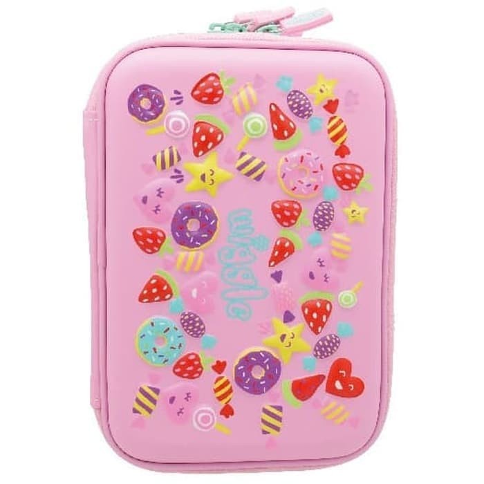 

Diskon Wiggle Tempat Pensil Hardcase Pencil Case Double Zipper For Girl Sale!!!