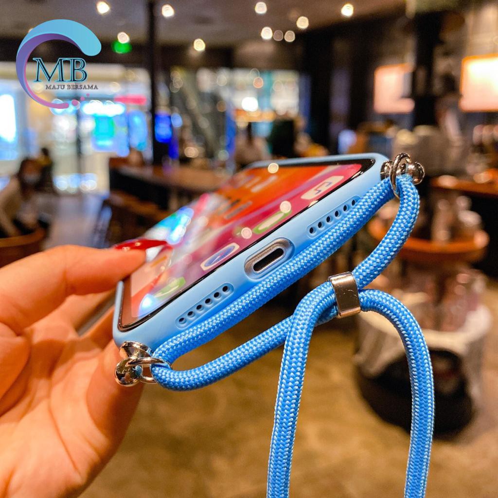SS161 CASE Slingcase Lanyard STITCH Oppo A1k A37 Neo 9 A71 A83 A39 A57 F7 F5 Youth MB1124