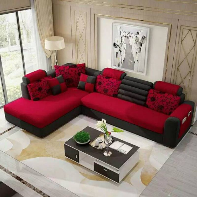 Sofa Minimalis Modern Sofa Merah  Sofa Kualitas Terbaik