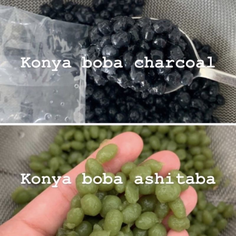 BOBA SHIRATAKI AMBICO 200 g | Boba Diet dari Tepung Konjack Konnyaku