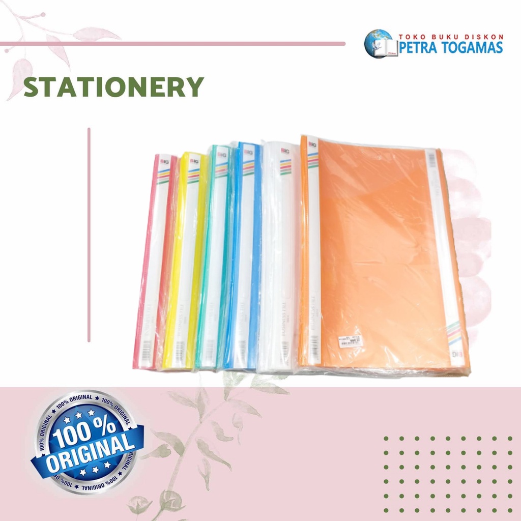 

MAP BUSINESS FILE ACCO 8804 FOLIO BIG + POCKET PERPAK ( ISI 12)