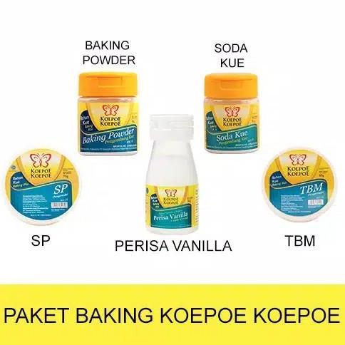 

Koepoe Koepoe Bahan Kue - Baking Powder / Soda Kue / SP Pengemulsi