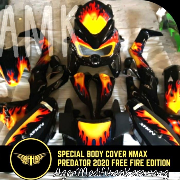 PAKET LENGKAP ALL NEW NMAX PREDATOR TOP+SIDE BOX TERMURAH