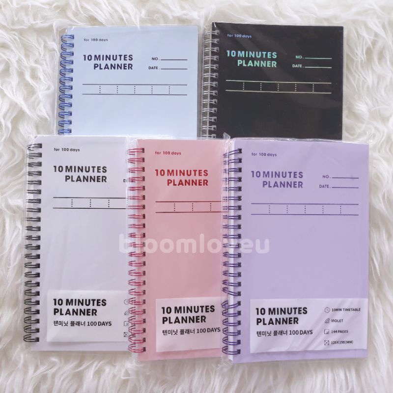 [LAST STOCK] MOTEMOTE Study Planner for 31 Days / 100 Days Journal Jurnal Diary Korea