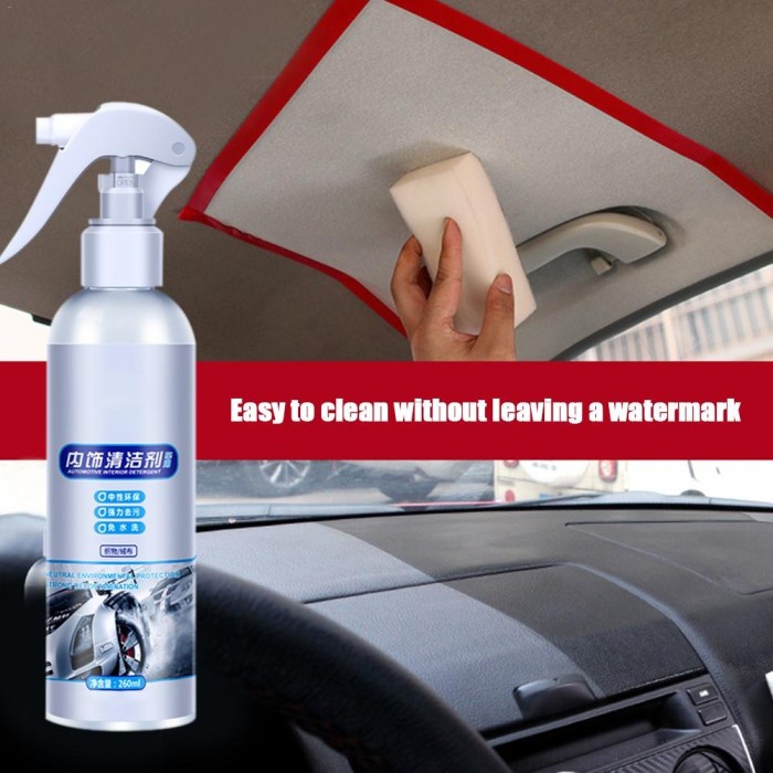 

Car Interior Cleaning Agent Pembersih Interior Mobil 260ml -7RRSB6XX
