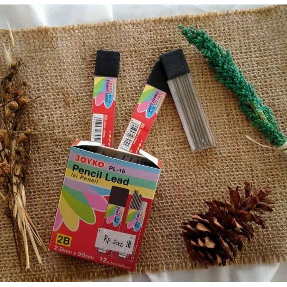 

LF38 Pencil Lead Pencillead Isi Pensil Mekanik Warna Mata Joyko PL-16