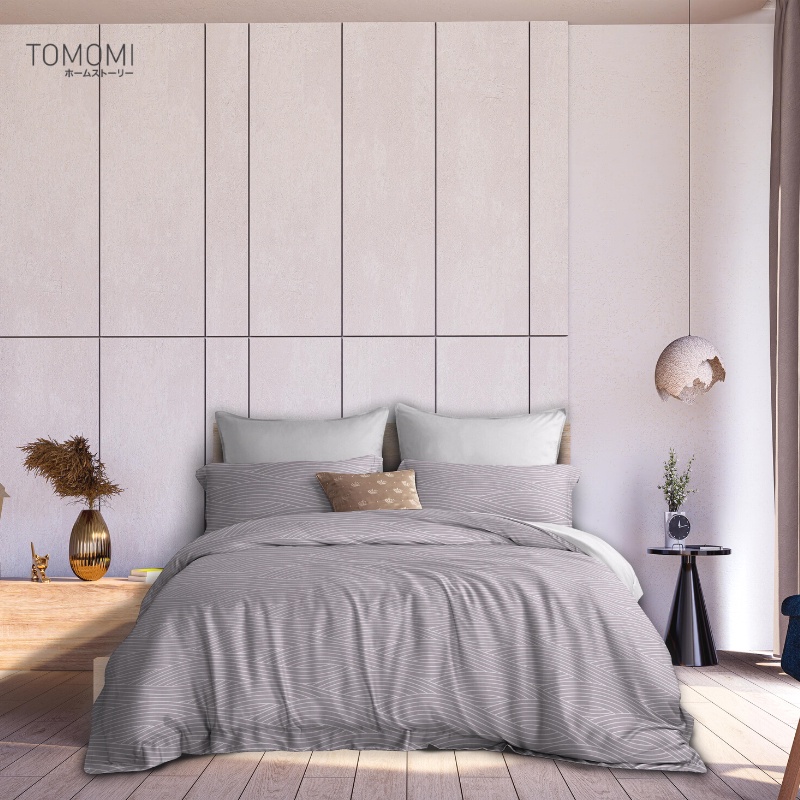 TOMOMI - BEDCOVER SET MICROTEX EMBOSS NAMI