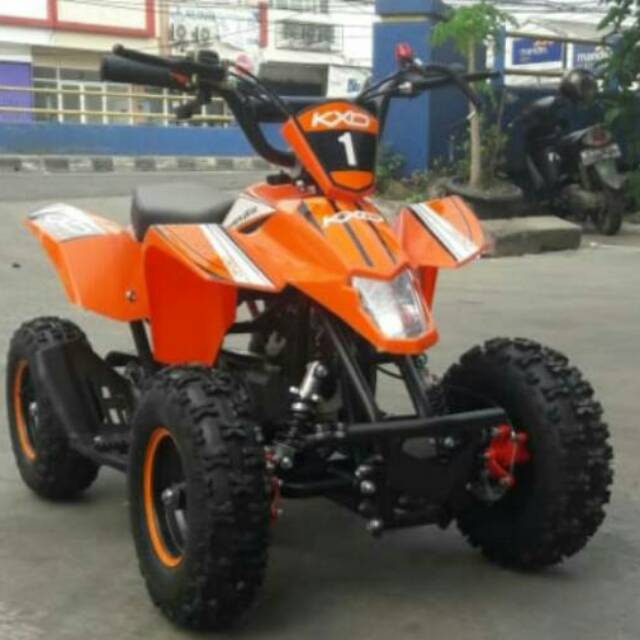 ATV TRACKER MESIN 2 TAK 49 CC ~MAINAN ANAK(GOSENT/JNE/INDAH CARGO)