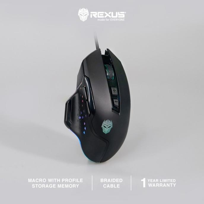 Rexus X8 Xierra Gaming Mouse RGB