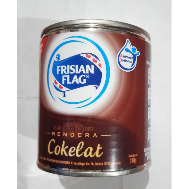 Susu Bendera Kaleng Coklat 370gram Susu Kental Manis Frisian Flag Shopee Indonesia