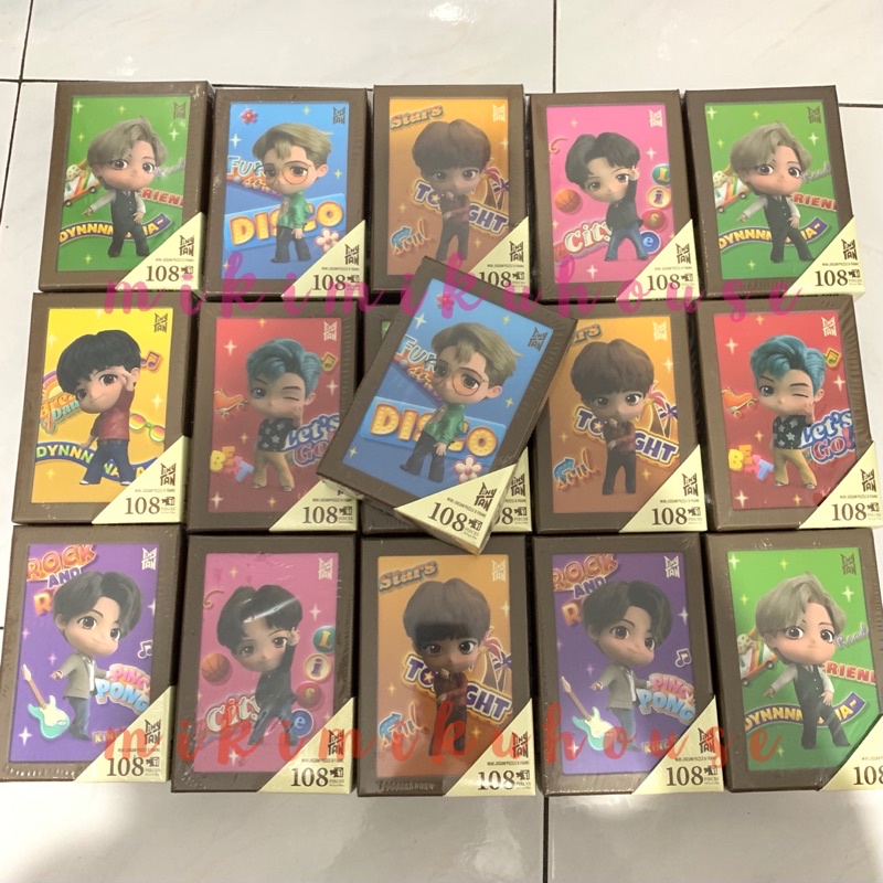 TINYTAN DYNAMITE PUZZLE JIGSAW KOREA BTS BT21 WEVERSE DIY CUBIC PAINTING