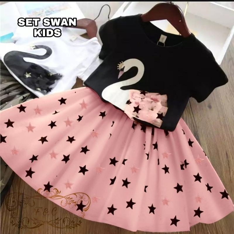 Setelan Anak 3-4 / Baju Setelan Anak / Set Swankid