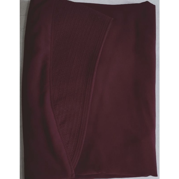 khimar malika mini ceruty bebydoll pad antem-merah hati