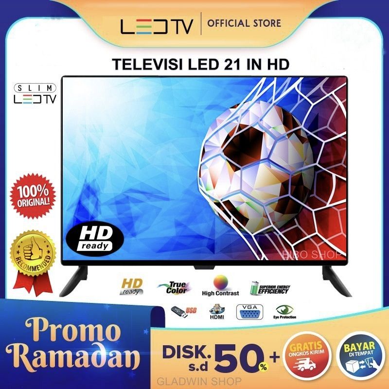 TV LED DIGITAL 21 INCH NEW GARANSI 1 TAHUN