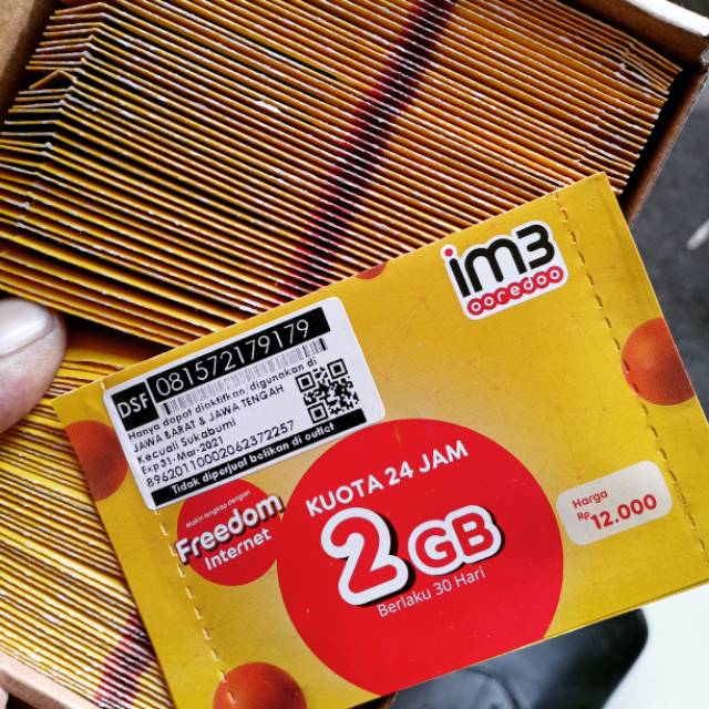perdana kuota im3 ooredoo