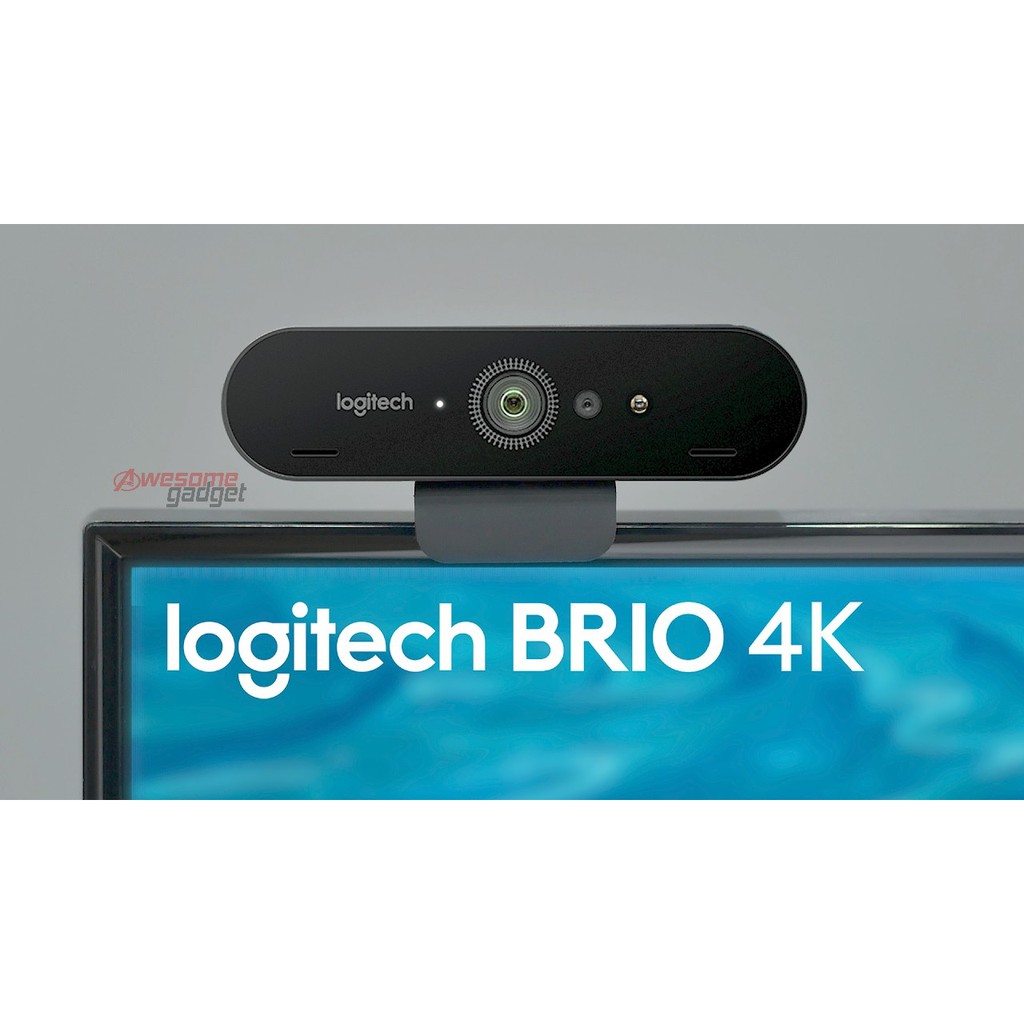 Logitech BRIO C1000e 4K HD Webcam Wide Angle Ultra HD 1080p Video Camera for Video Conference Stream