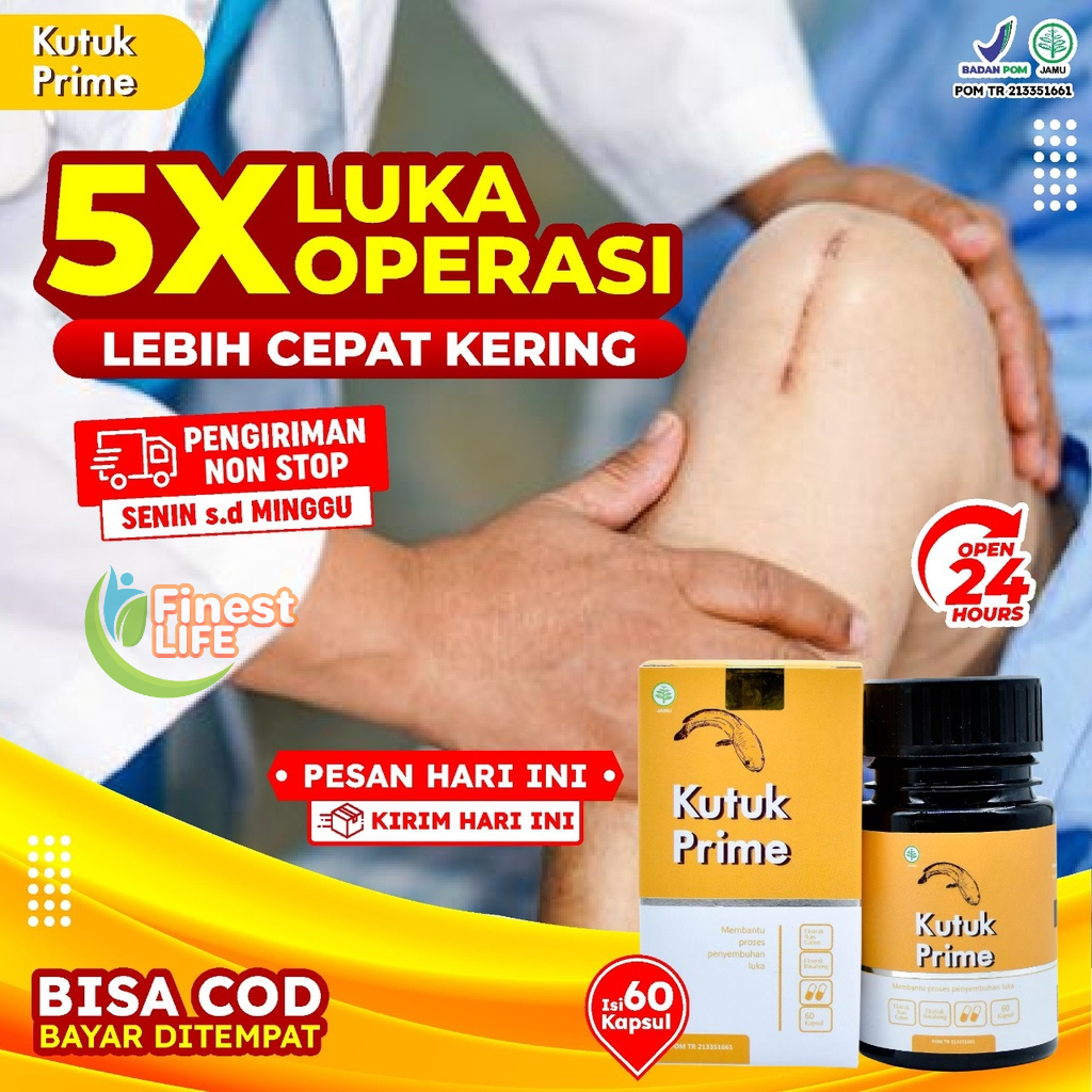 Kutuk Prime Original – Kutuk Kapsul 100% Ekstrak Ikan Gabus Atasi Luka Operasi Sembuhkan Diabetes Cepat Keringkan Luka Operasi Turunkan Kadar Gula Cegah Infeksi Pada Luka Atasi Luka Bakar Kecelakaan