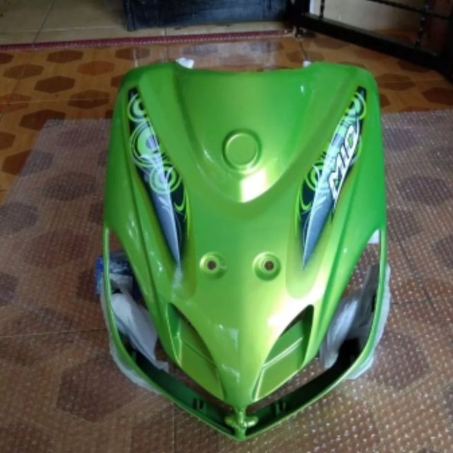 tameng depan mio sporty warna hijau