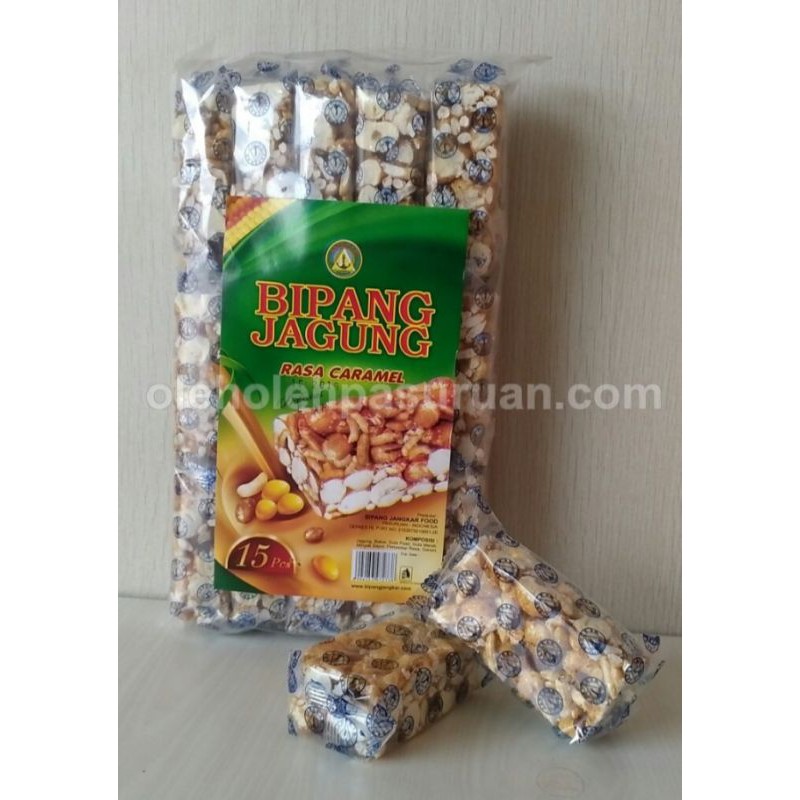 

Bipang Jagung Stik Rasa Caramel Cap JANGKAR (isi 15)