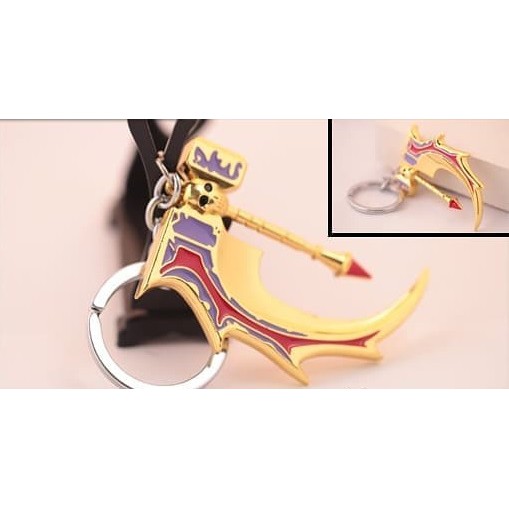 Gantungan Keychain Dota 2 Golden Basher || Aksesoris Steam Vavle