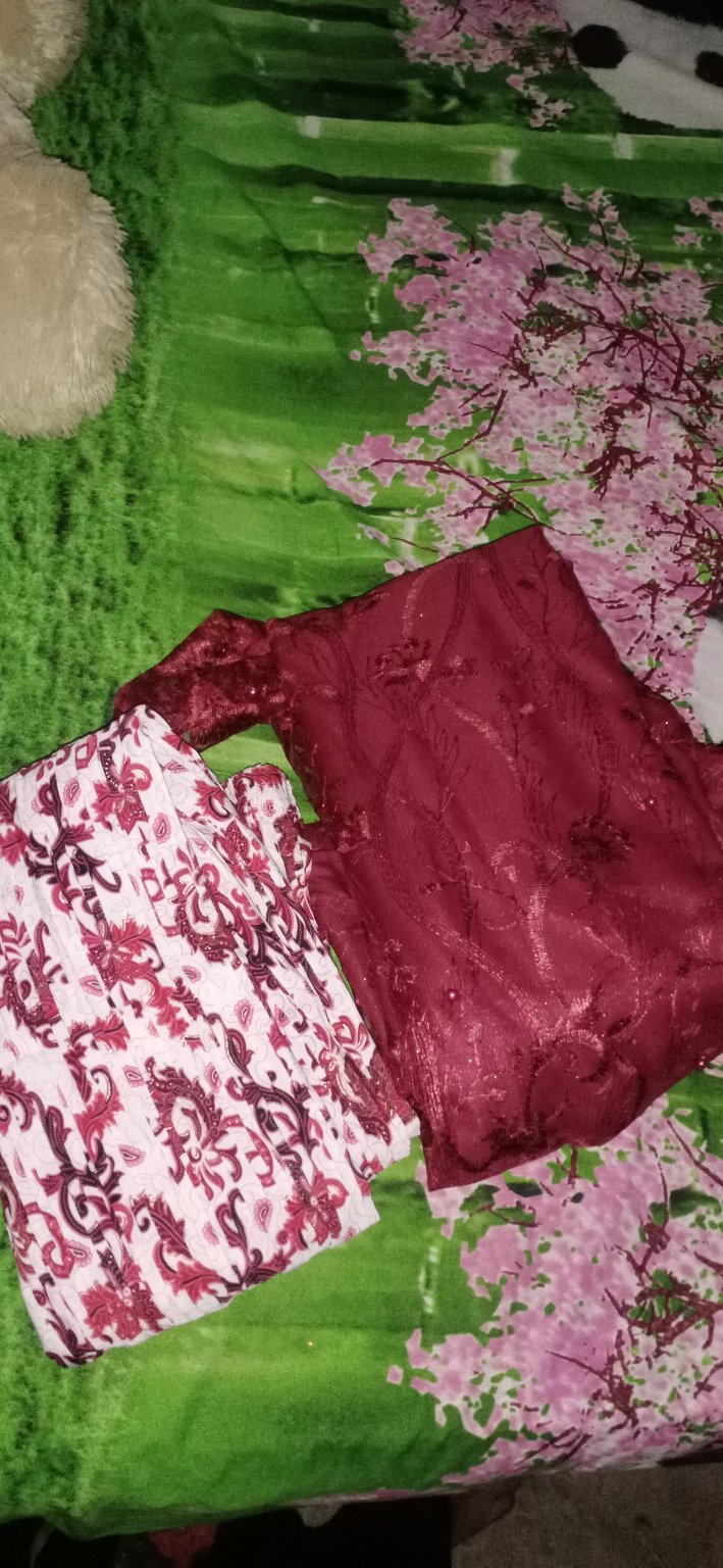 Setelan Kebaya Tulle/tuniktulle/tunikmewah/tunikterlaris/tunik Brokat Tulle