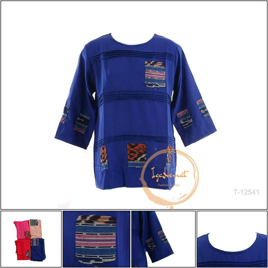 ATASAN BATIK PEREMPUAN LENGAN PANJANG DJUNIOR[T12541]