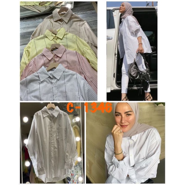 [Flase Sale] harga terbaik kemeja Olla Ramlan Mirror  best banget jangan sampai lolos