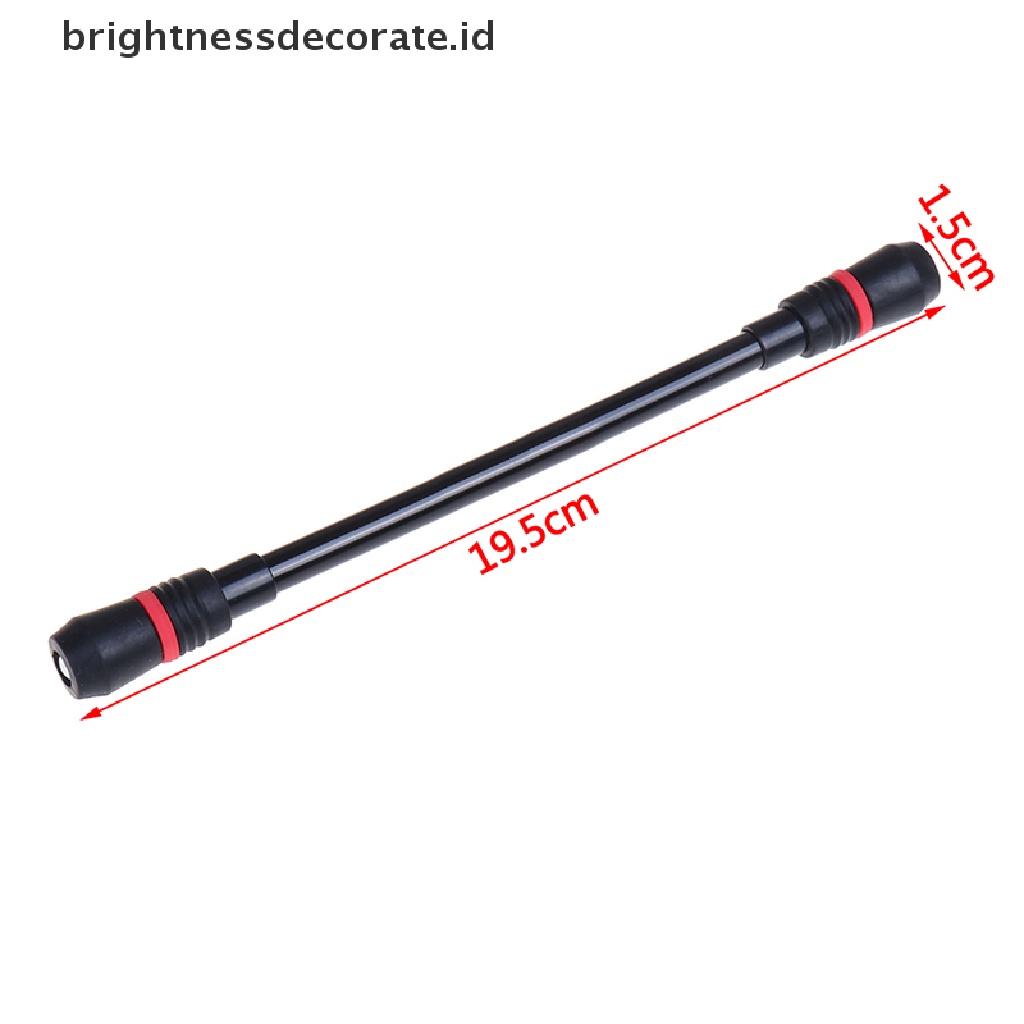 1pc Pulpen Gel Putar Dengan Lampu Untuk Pelajar