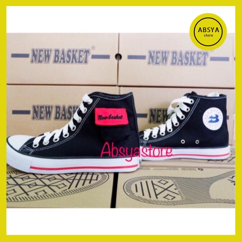 Sepatu Sekolah new basket 335 kantong sneakers boot sepatu casual