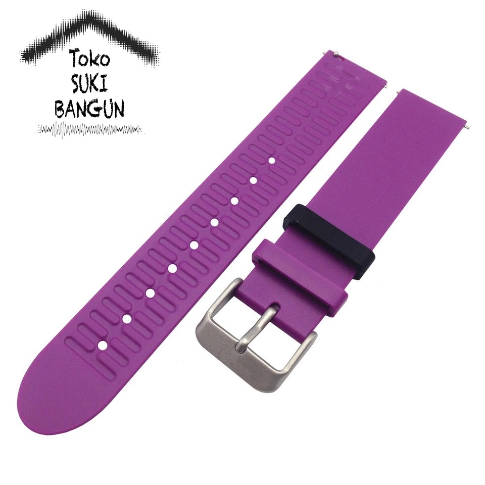 TALI JAM 18mm QUICK RELEASE Rubber THIN Colorful Watch Band Strap