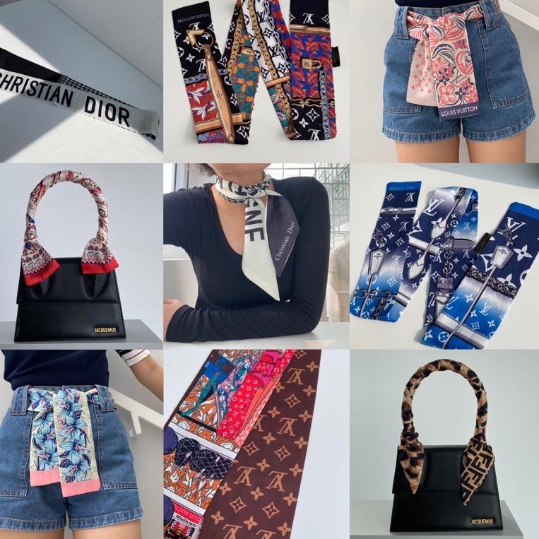 Twilly / Scarf Tas LV   Silk 5D8