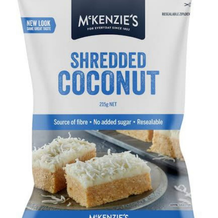 

Mckenzie's Shredded Coconut Flakes Parutan Kelapa Kering Tepung Kelapa