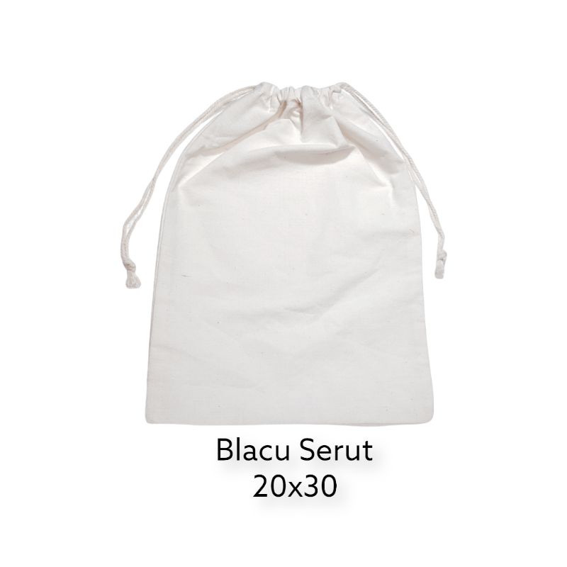 POUCH TRAVEL BLACU 20X30/BELACU SERUT POLOS/POUCH SERUT BELAJU/KANTUNG SERUT BLACU/KANTONG SERUT