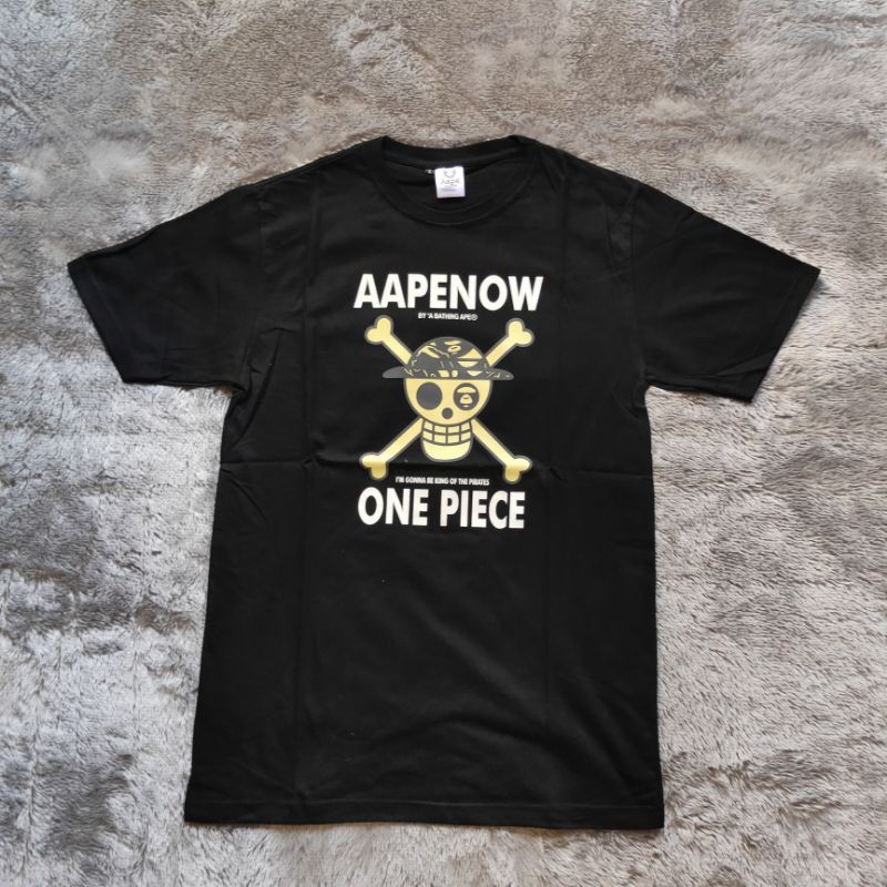 Kaos Tshirt Bape Aape One Piece Parody