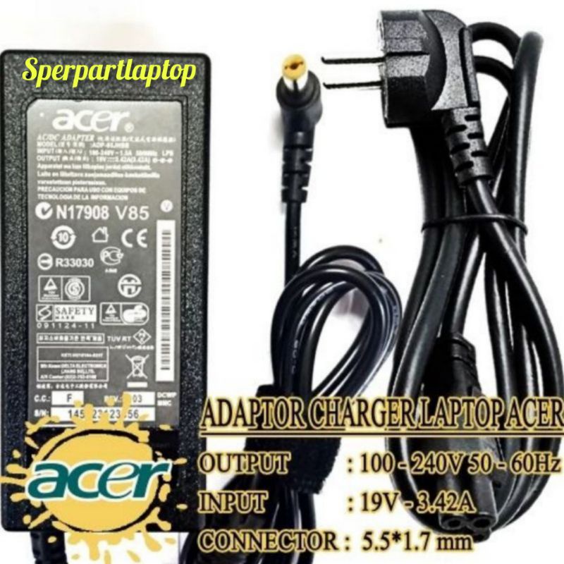 ADAPTOR CHARGER ORIGINAL LAPTOP ACER ASPIRE V5-431 V5-471 V5-471G
