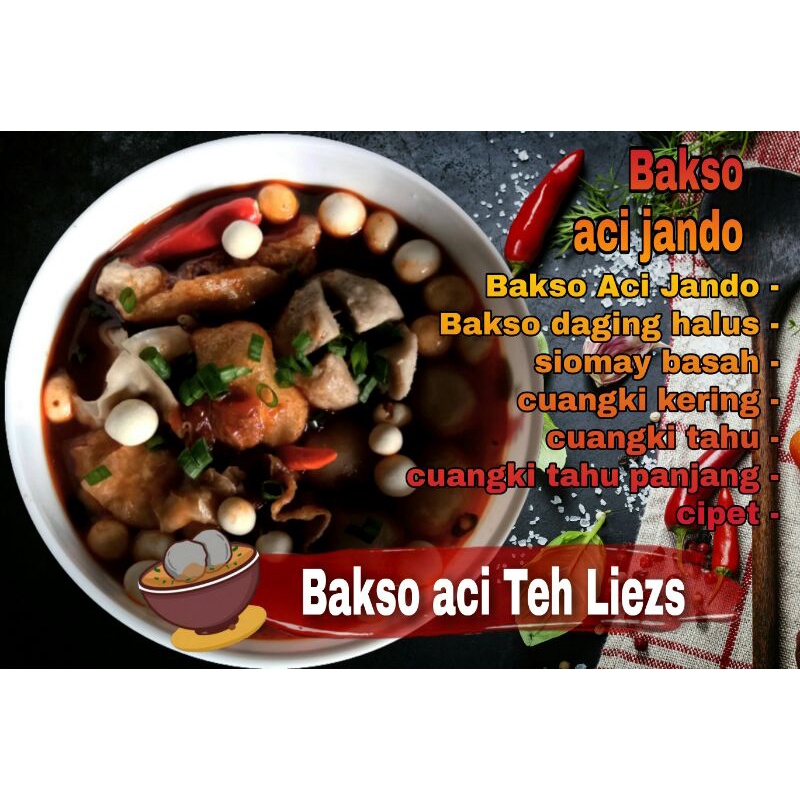 

bakso aci jando/paket bakso aci murah/bakso isi jando/bakso aci teh liezs/grosir